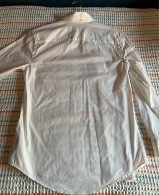 Camisa de vestir blanca Zara