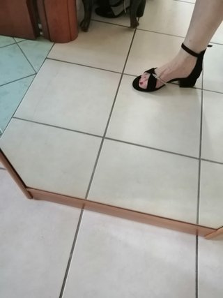 Sandali scamosciati neri con strass