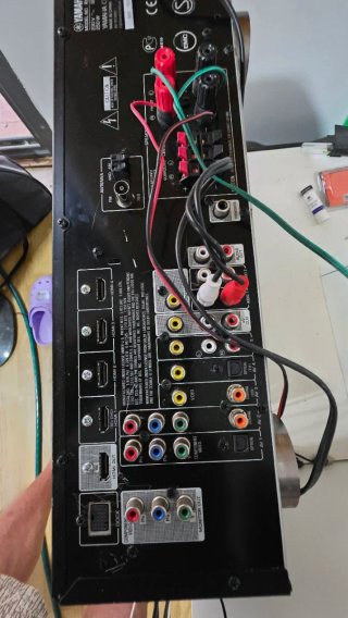 Receptor AV Yamaha RX-V371 Negro