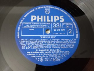 El Camarón de la Isla con Paco de Lucía , 1975