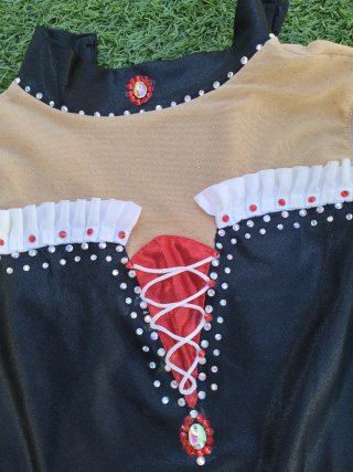 Body ginnastica ritmica con accessori
