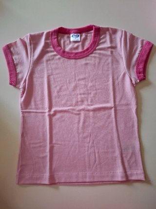 T-shirt bambina rosa