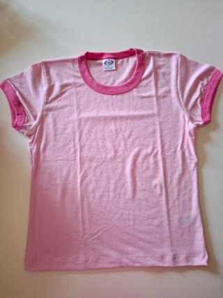 T-shirt bambina rosa