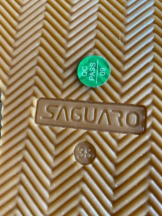 Sandalias Saguaros doradas talla 38