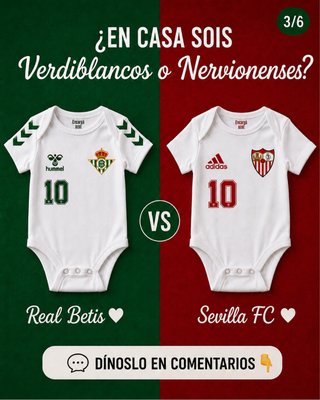Body Bebé Personalizado Sevilla y Betis
