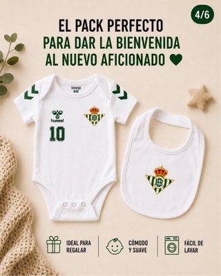 Body Bebé Personalizado Sevilla y Betis