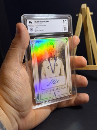 Jude Bellingham Custom Card Autografata