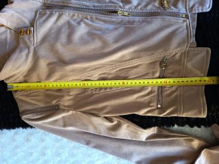 Chaqueta Biker Beige Verano