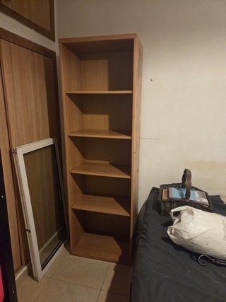 Estantería de madera 5 baldas