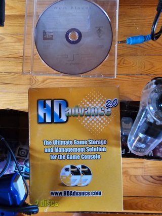 Lote PS2 con HDD, juegos y accesorios