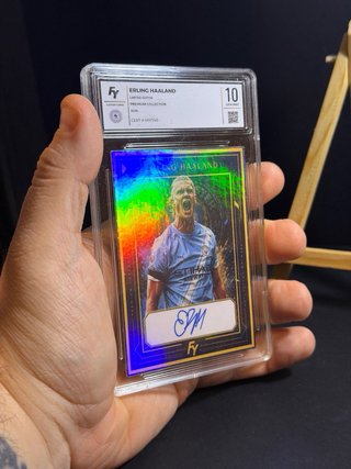 Erling Haaland Custom Card audo printed man city