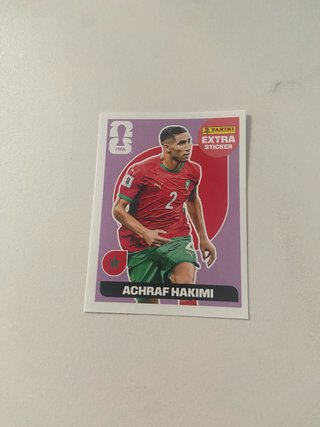 Cromos Panini Extra Achraf Hakimi
