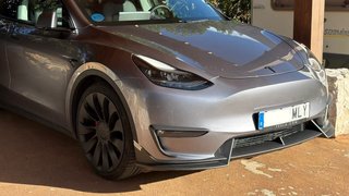 Tesla Model Y Deflector Antiniebla