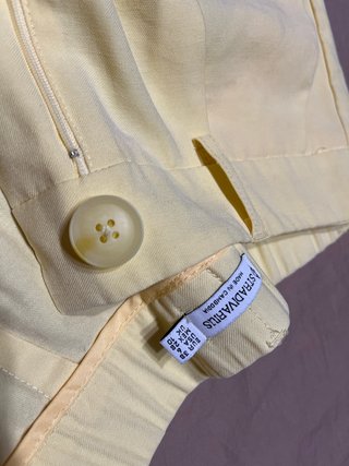 Pantalón vestir amarillo talla 38