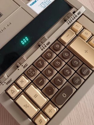 Calculadora Olivetti Logos 48 Vintage