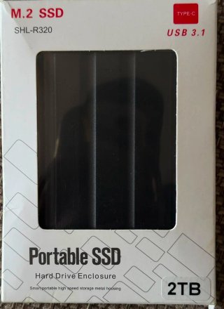 SSD Externo M.2 2TB USB 3.1 Tipo-C