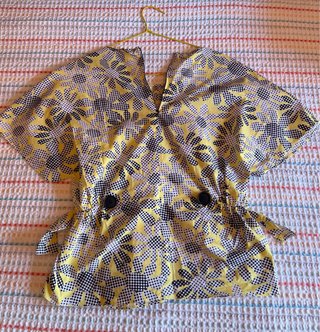 Blusa Bimba y Lola floral amarilla
