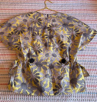 Blusa Bimba y Lola floral amarilla