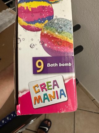 Kit Crea Mania Bath Bomb 6 Pezzi