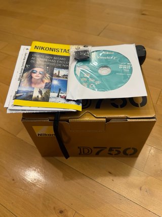 Nikon D750 Full Frame Cámara DSLR