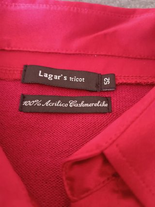 Jerse Rosa/Rojo Talla 52