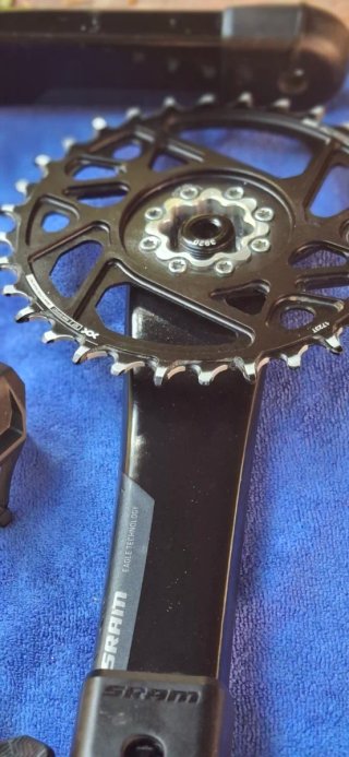 Bielas SRAM XX1 175 Para 8 tornillos Plato T Type
