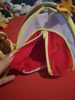 Coppia casette tenda gioco peluche