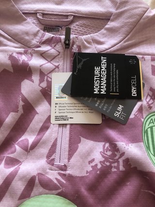 Camiseta Puma AC Milán Morado y Verde