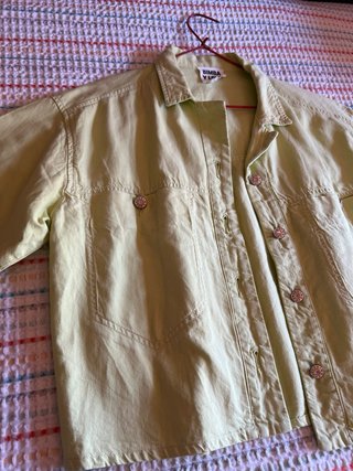 Camisa Bimba y Lola amarilla manga corta