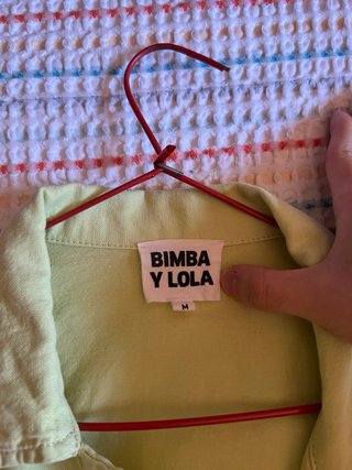 Camisa Bimba y Lola amarilla manga corta