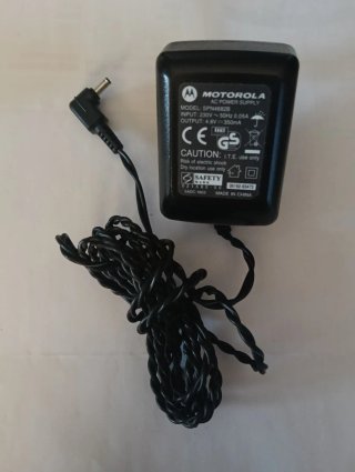 Adaptador Motorola SPN4682B 230V 4.8V 350mA