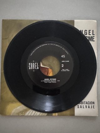 Vinilo Ángel Petisme – La Habitación Salvaje