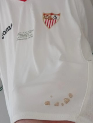 Camiseta Sevilla Joma 2010 Final Copa Rey. L