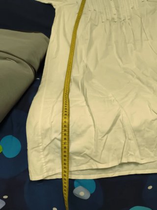 Camisón antiguo mujer blanco