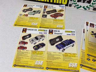 Lote 14 Fichas Coleccionables GSR Coches Slot