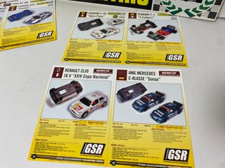 Lote 14 Fichas Coleccionables GSR Coches Slot