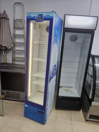 Nevera expositora 45 cm ancho