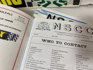 NATIONAL SCALEXTRIC COLLECTORS CLUB 1999