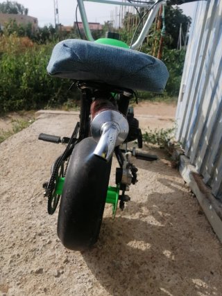 Mini moto de gasolina para niños