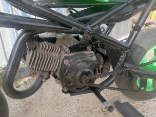Mini moto de gasolina para niños