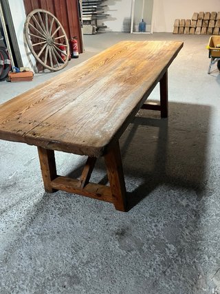 Mesa antigua madera siglo XVIII