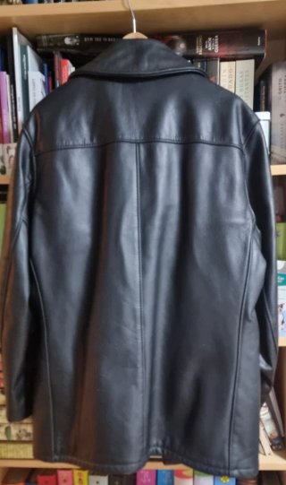 Chaquetón Cuero Schott NYC U.S. 740N PEA JACKET