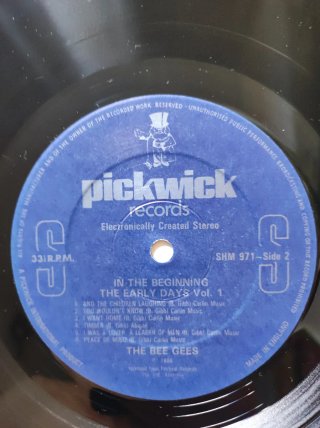 LP Bee Gees In The Beginning - The Early Days V.1