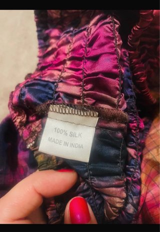 Pantalón Boho Seda Talla s