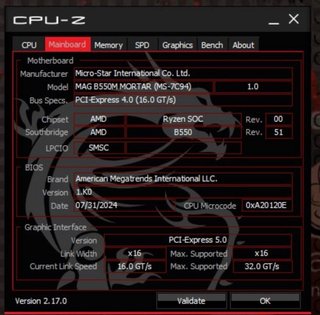 Ryzen 7 5700X3D + MSI B550M Mortar Max