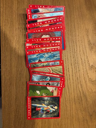 Lote 50 Cartas Dragon Ball Z Serie 4