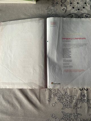 Lengua y literatura, 2 ESO