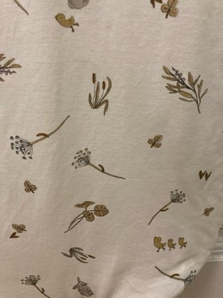 Saco bebé Jollein estampado floral 0-3 meses