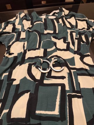 Vestido Zara Estampado Talla XS
