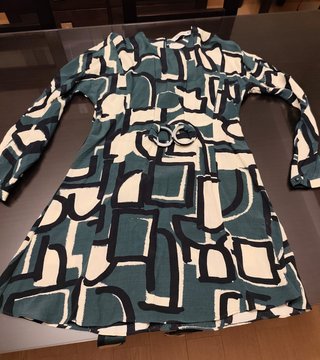 Vestido Zara Estampado Talla XS